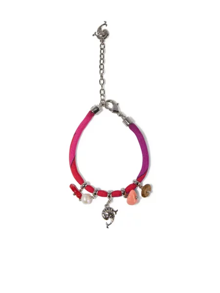 Brăţară Pucci de mătase roșu