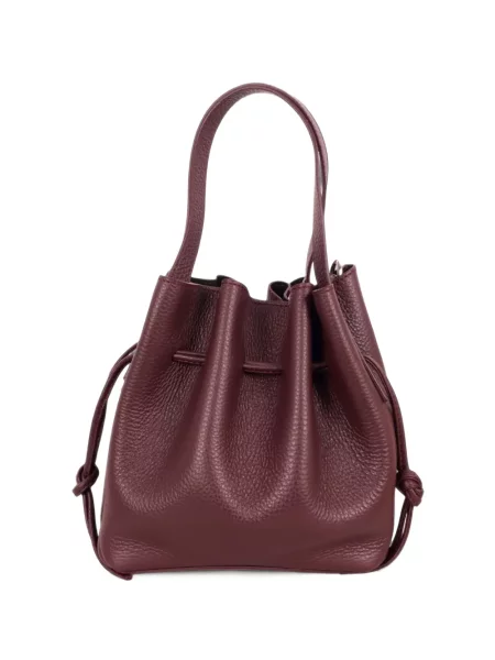 Geantă shopper Yuzefi din piele roșu