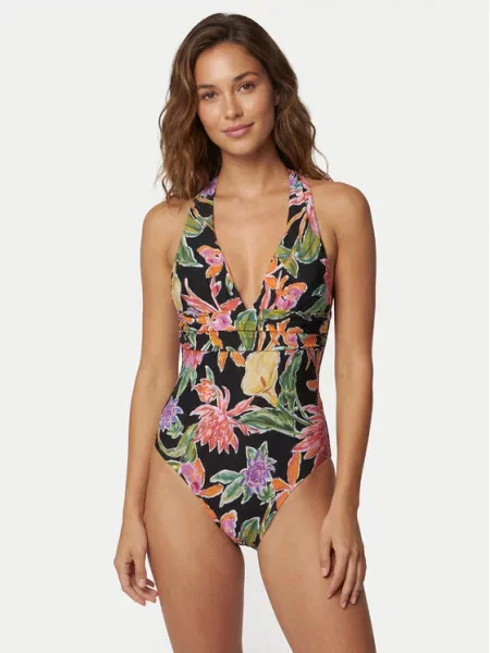 Seafolly Strój kąpielowy Hothouse Flowers Kolorowy