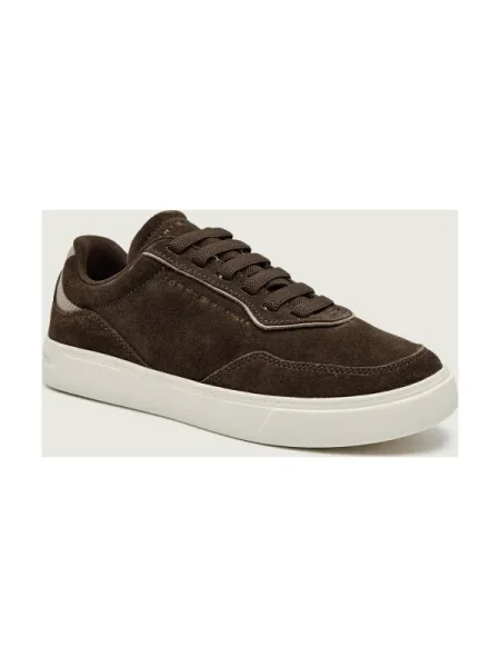 Tommy Hilfiger Sneakers | piele întoarsă maro