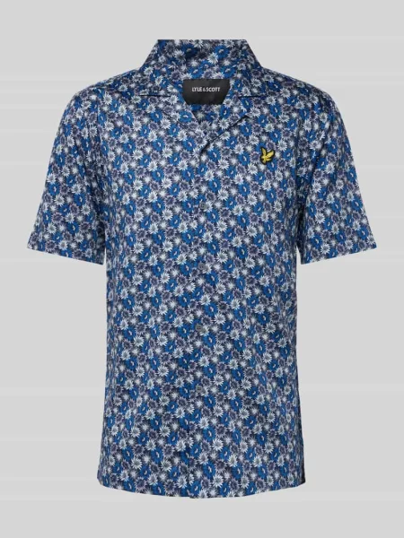 Koszula casualowa o kroju regular fit z kołnierzem z połami Lyle & Scott
