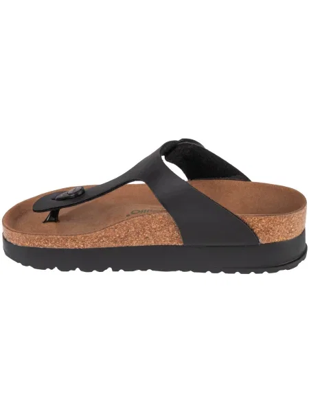 BIRKENSTOCK Flip-flops Gizeh Flex' negru