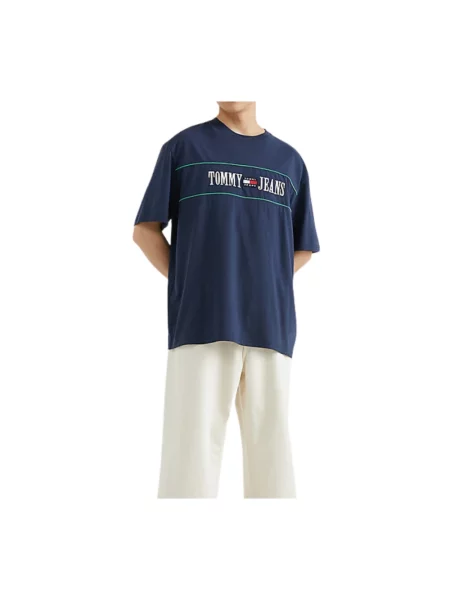 Koszulka Tommy Jeans niebieska