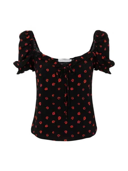 Bluzka Mar De Margaritas czarna