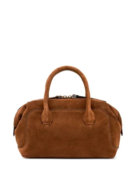 Τσάντα shopper Gianni Chiarini σουέτ καφέ