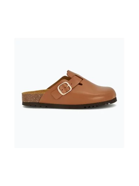 Шльопанці Scholl Fae New Leather шльопанці коньяк коричневі