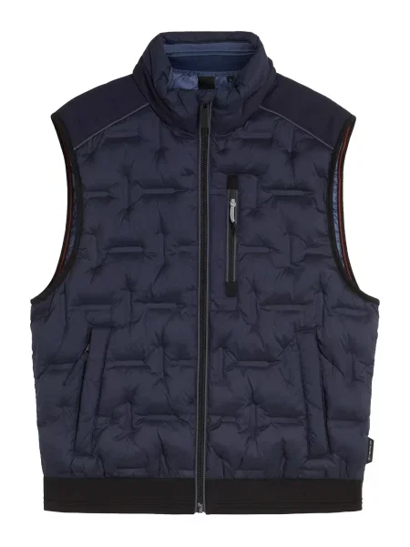 TOM TAILOR Vestă închis albastru