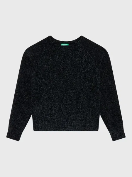 United Colors Of Benetton Pulover negru