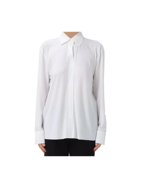 Kołnierzykowy koszula Norma Kamali biała