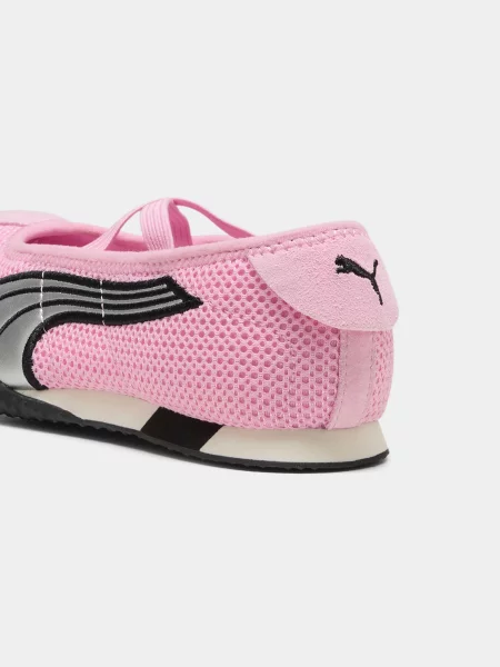 Балетки Puma в уличном стиле розовые