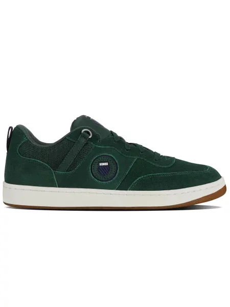 Sneakersy K-Swiss K-Varsity SDE zamszowe buty sportowe tenisówki zielone