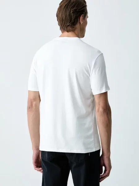 Pólóing Armani Exchange fehér