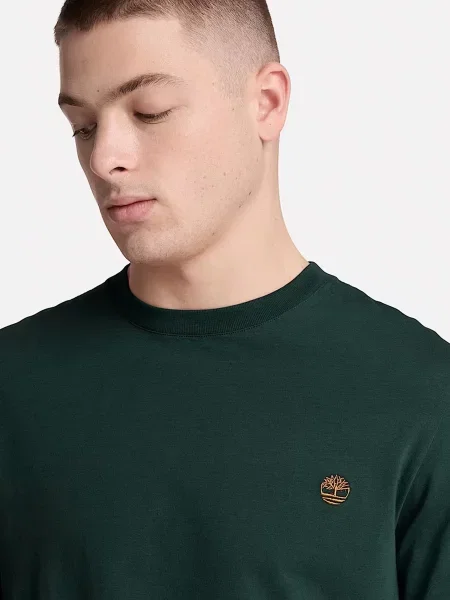 Лонгслив Timberland зеленый