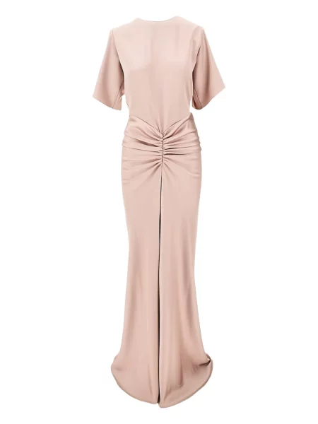 Rochie maxi The Andamane de costum roz