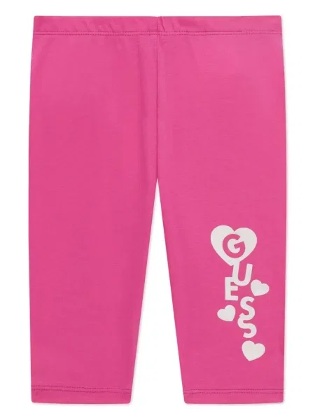 Dětské legíny Guess růžové