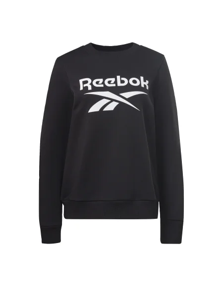Dámske tričko Reebok Identity Big Logo Fleece Crew black čierna