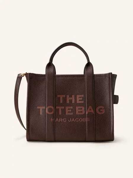 Marc Jacobs Torba Shopper The Medium Tote Bag braun fioletowa