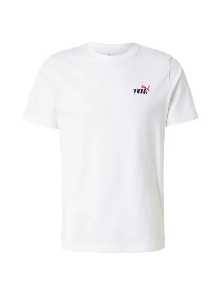 PUMA Tricou funcțional ESS 2 No. 1 bleumarin / roșu alb