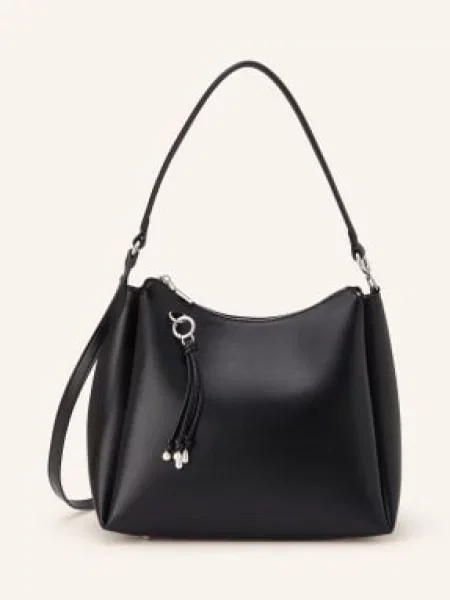 Seidenfelt Torba Na Ramię Sandve schwarz czarna