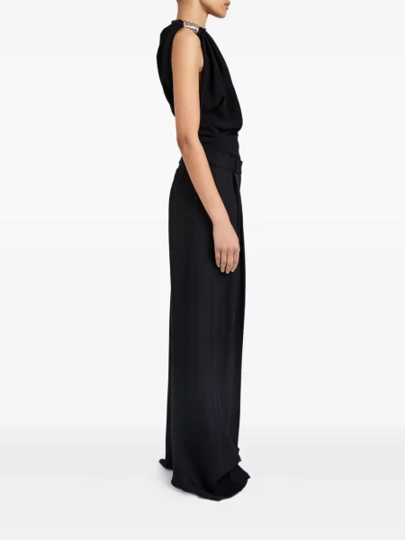 Pantaloni Proenza Schouler plisate negru