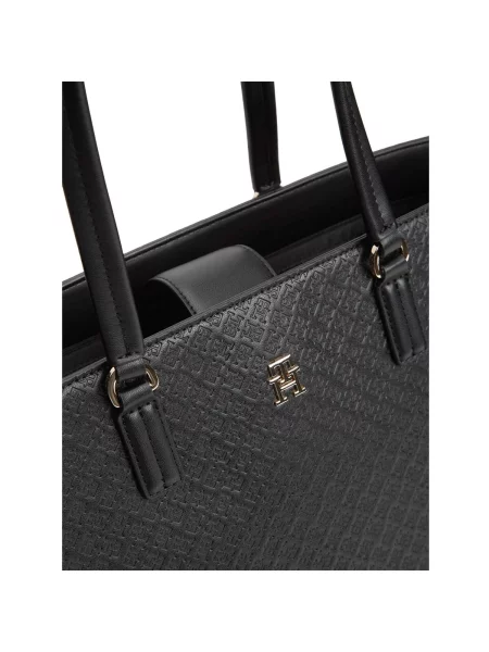 Tommy Hilfiger Geantă shopper TH DAILY negru