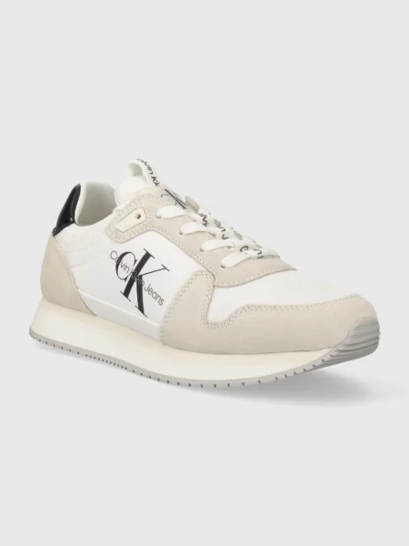 Sneakersy Calvin Klein Jeans białe