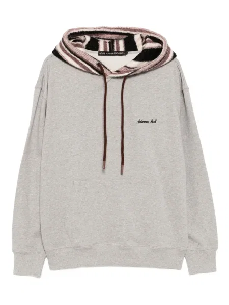 Суичър с качулка Andersson Bell бродиран сиво