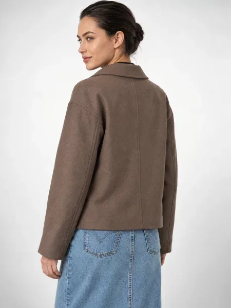 Scurt geacă Vero Moda maro