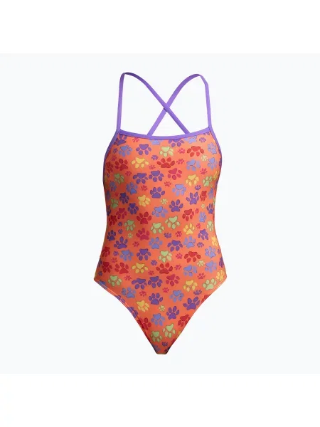 Costum de baie întreg pentru femei Funkita Strapped In One Piece paw paw