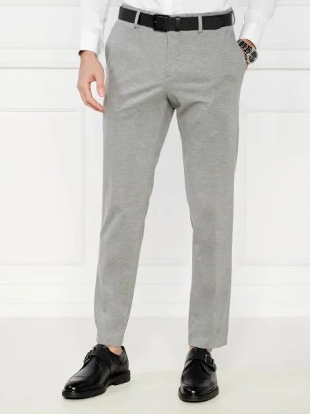 BOSS BLACK Chino nadrág C-Genius fekete