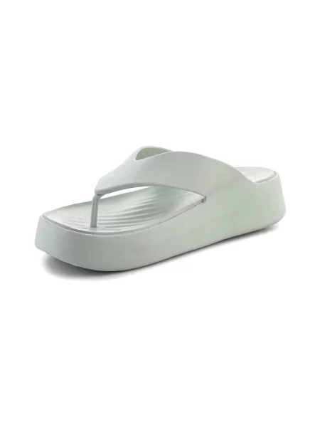 Natikače Crocs s platformom zelena