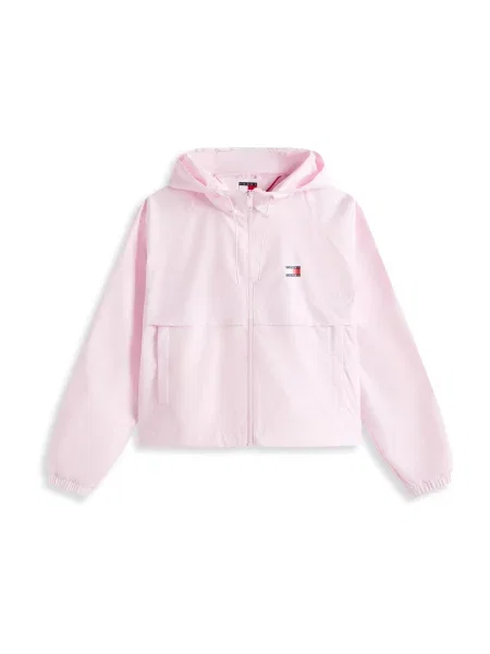Tommy Jeans Geacă de primăvară-toamnă ESSENTIAL rosé