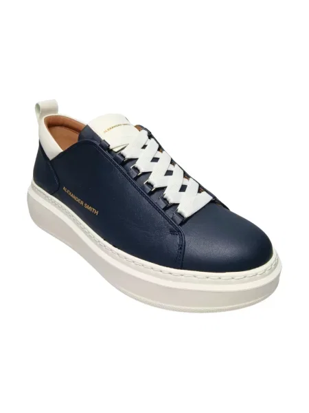 Sneakersy Alexander Smith niebieskie