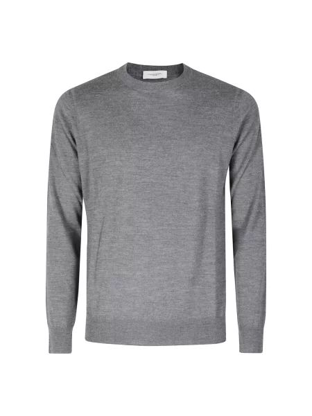 Sweter Paolo Pecora wełniany szary