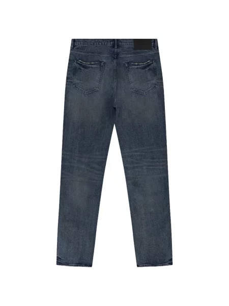 Džíny Purple Brand s oděrkami modré