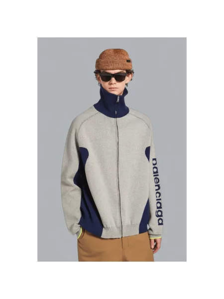 Kardigan Balenciaga szary