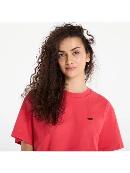 T-shirt Vans W Salton Relax Crop SS T-Shirt Crimson Haze XS