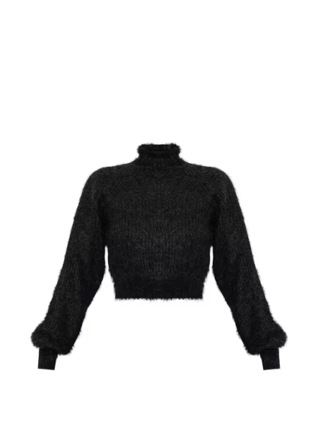 Moherinis megztinis Max Mara pilka
