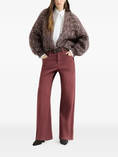 Pantaloni Brunello Cucinelli roșu