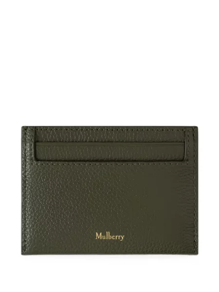 Portofel Mulberry cu imagine verde
