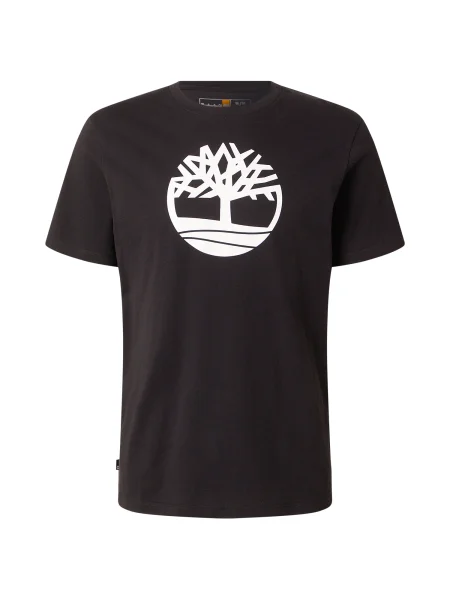 TIMBERLAND Tricou Kennebec River negru alb