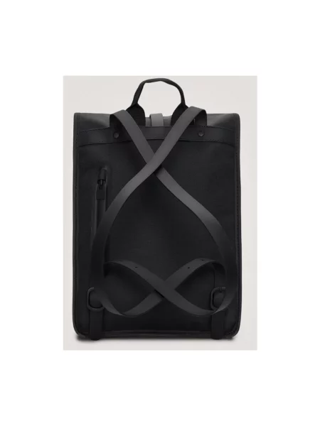 Plecak Rains Rolltop Rucksack Mini 10 l black czarny