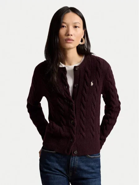 Polo Ralph Lauren Kardigan fioletowy