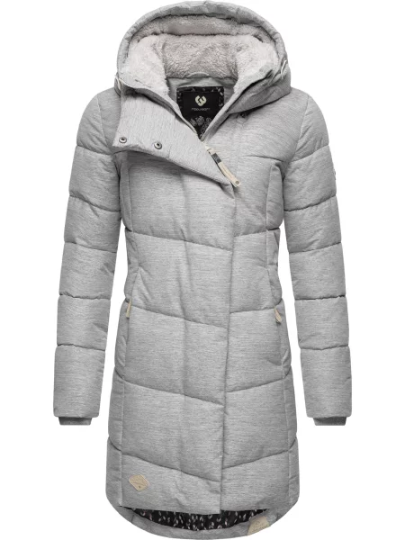 Ragwear Palton funcțională Pavla argintiu gri