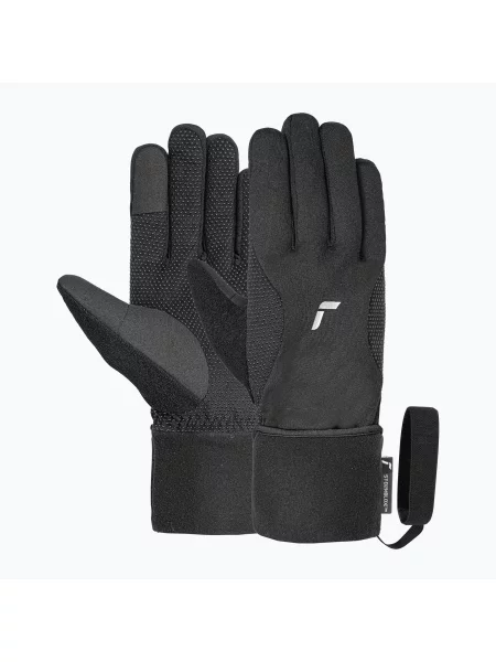 Mănuși de schi Reusch Fabio Stormbloxx Touch-Tec black/silver negru