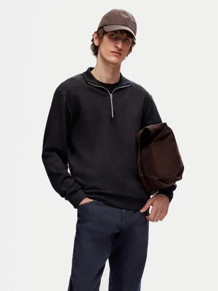 Hanorac Selected Homme negru