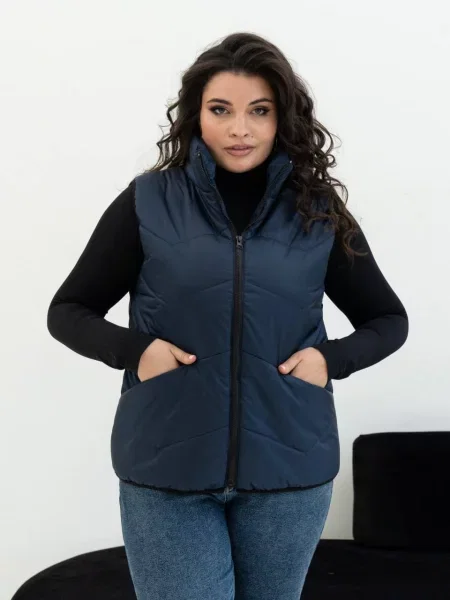 Жилет з утеплювачем UVENTUM синій