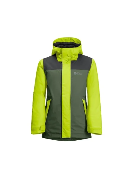 Geacă copii Jack Wolfskin verde