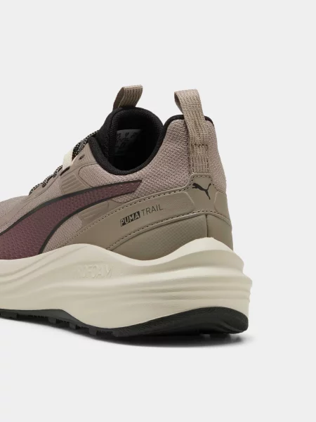 Расклешенные кроссовки для бега Puma бежевые