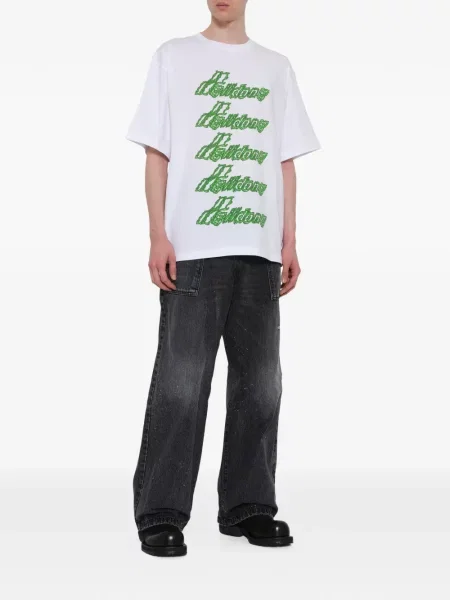 Tricou We11done cu imagine alb